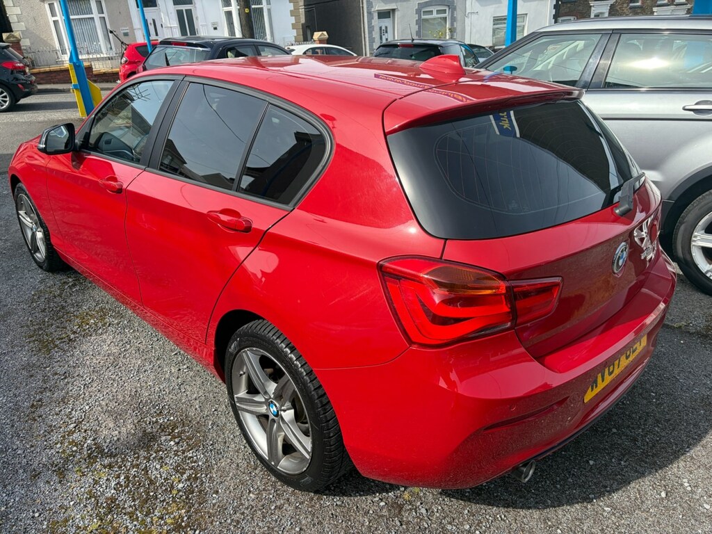BMW 1 Series 116D Sport Nav Step WV67ULT Red #4