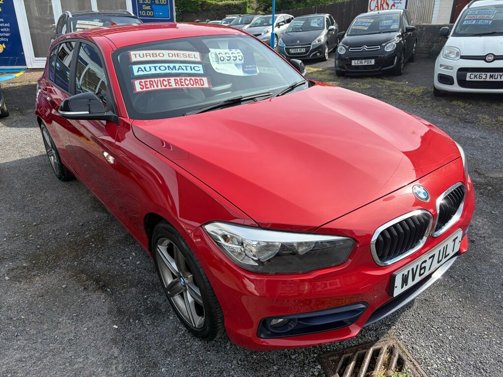 BMW 1 Series 116D Sport Nav Step Red