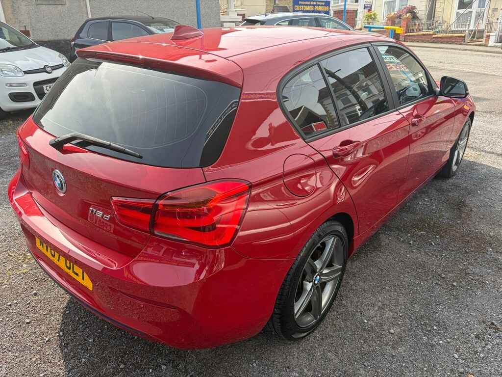 BMW 1 Series 116D Sport Nav Step WV67ULT Red #6