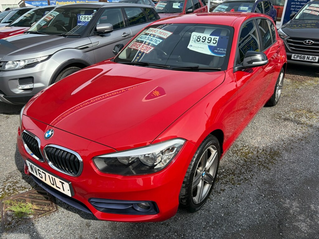BMW 1 Series 116D Sport Nav Step WV67ULT Red #3
