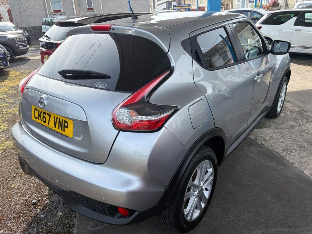 Nissan Juke 1.2 Dig-t Acenta CK67VNP Silver #6