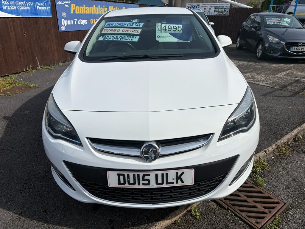 Vauxhall Astra 2.0 Cdti 16V Ecoflex Sri 165 DU15ULK White #2