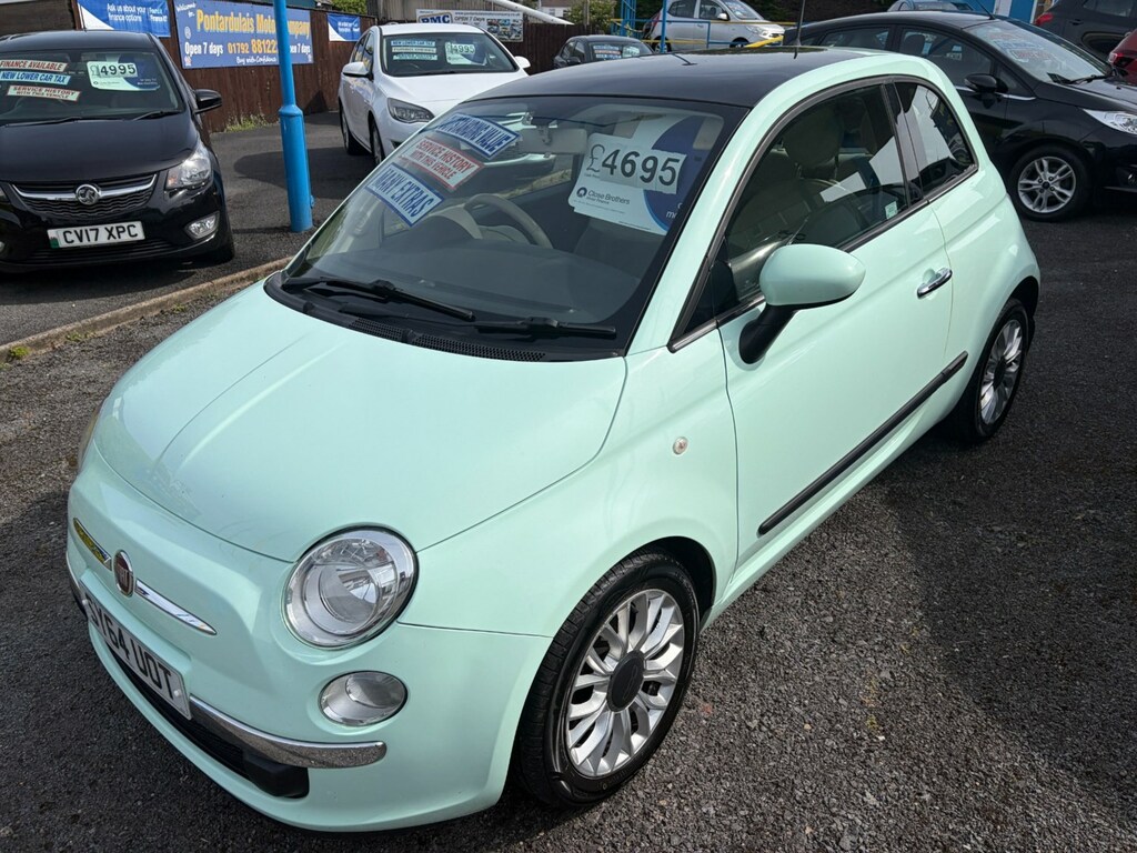Fiat 500 0.9 Twinair Lounge SY64UOT Green #3