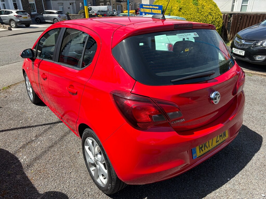 Vauxhall Corsa 1.4 75 Ecoflex Energy Ac RK17ZHW Red #4