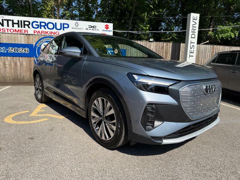 Audi Q4 E Tron 35 Sport Sportback 55Kwh RV72UNS Blue #3