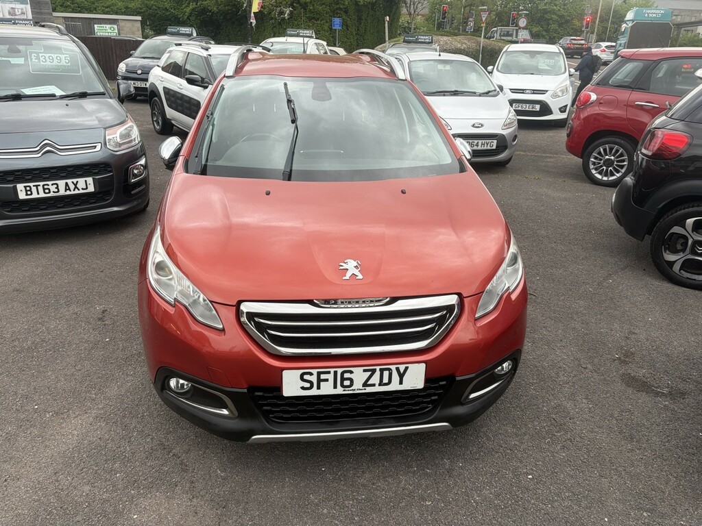Peugeot 2008 Suv 1.6 Bluehdi Allure 2016 SF16ZDY Red #3