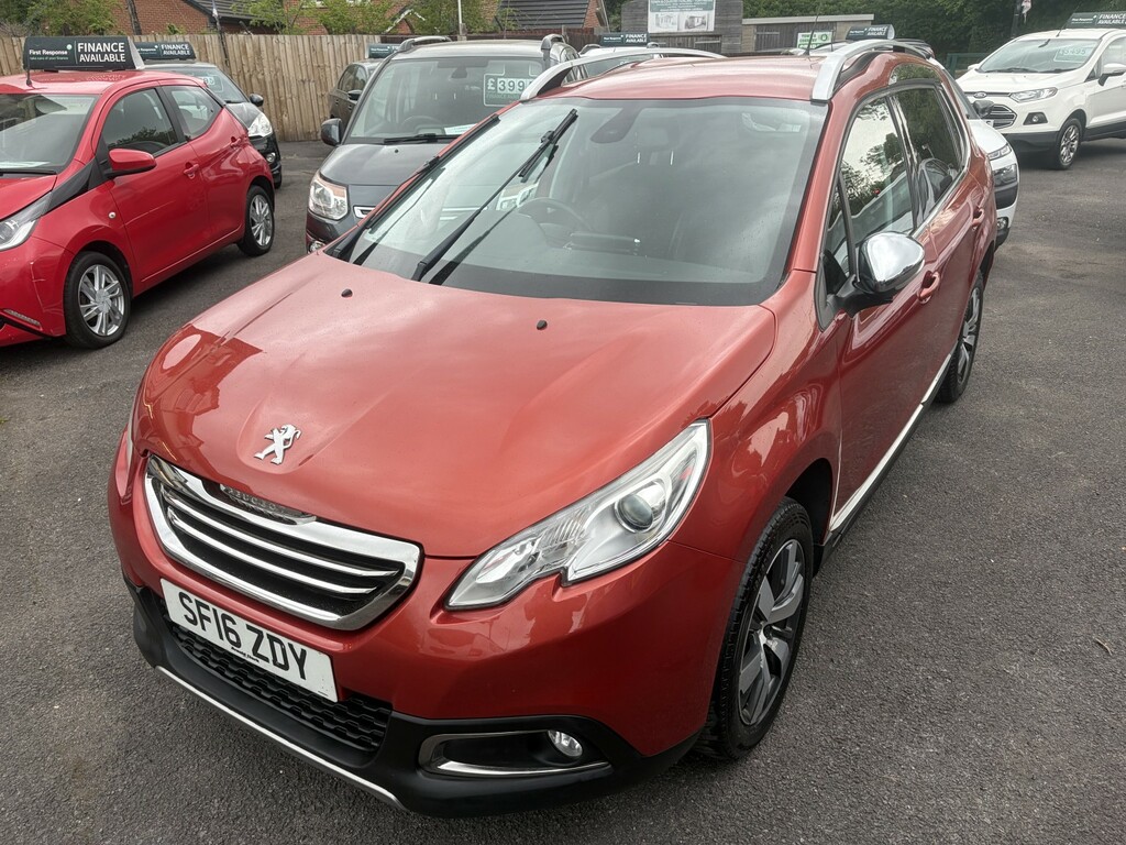 Peugeot 2008 Suv 1.6 Bluehdi Allure 2016 SF16ZDY Red #4