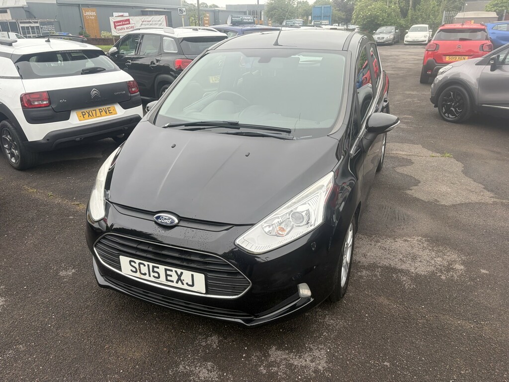 Ford B-Max Mpv 1.0 T Ecoboost Zetec 2015 SC15EXJ Black #5