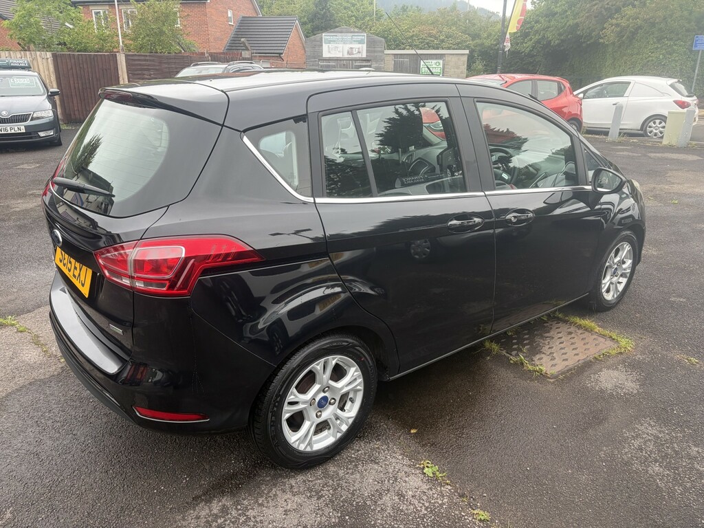 Ford B-Max Mpv 1.0 T Ecoboost Zetec 2015 SC15EXJ Black #3