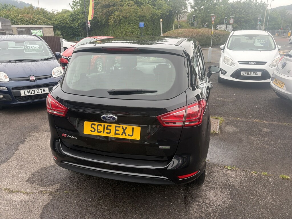Ford B-Max Mpv 1.0 T Ecoboost Zetec 2015 SC15EXJ Black #4