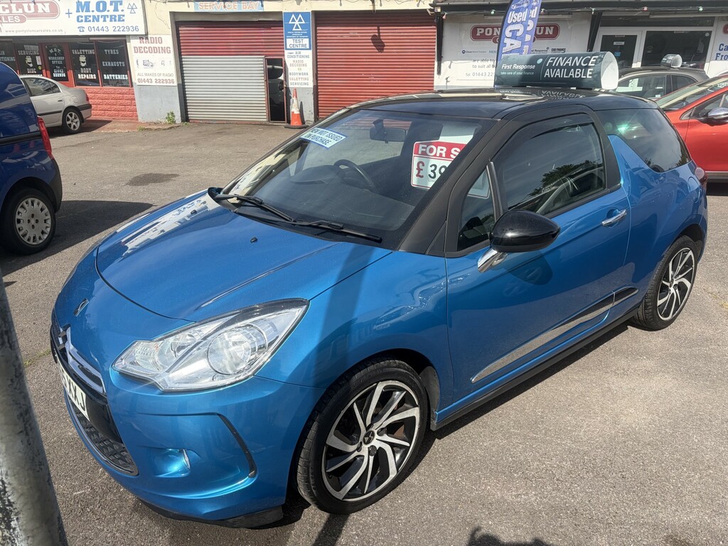 DS DS 3 Hatchback 1.2 Puretech Dstyle Nav 2015 DN65XXJ Blue #6