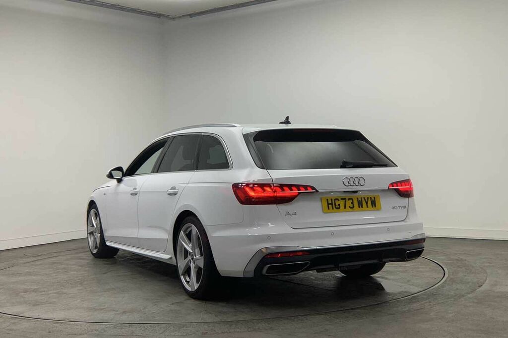 Audi A4 Avant Avant S Line 40 Tfsi 204 Ps S Tronic - 2024 HG73WYW White #3