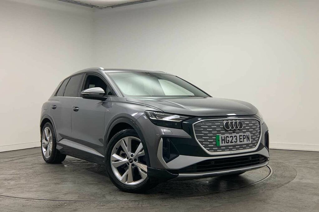 Audi Q4 E Tron Q4 S Line 50 E-tron Quattro 220,00 Kw - 2023 Grey