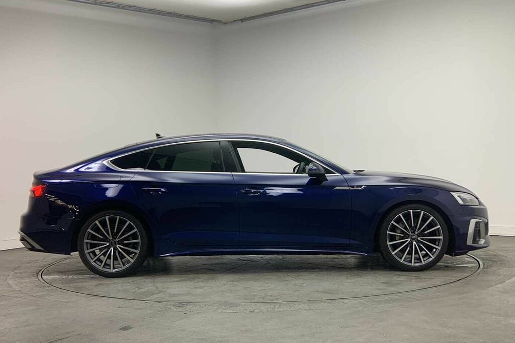 Audi A5 S Line 40 Tfsi 204 Ps S Tronic - 2024 SD24HSV Blue #4