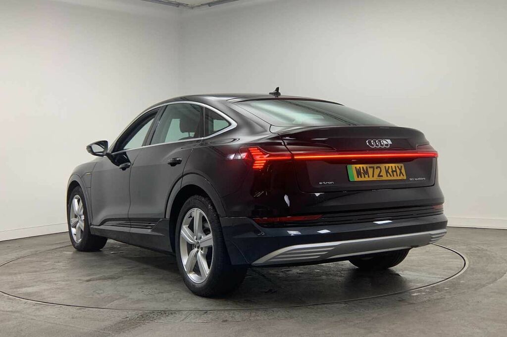 Audi E-tron Sportback Technik 50 Quattro 230,00 Kw - 2022 WM72KHX Black #3