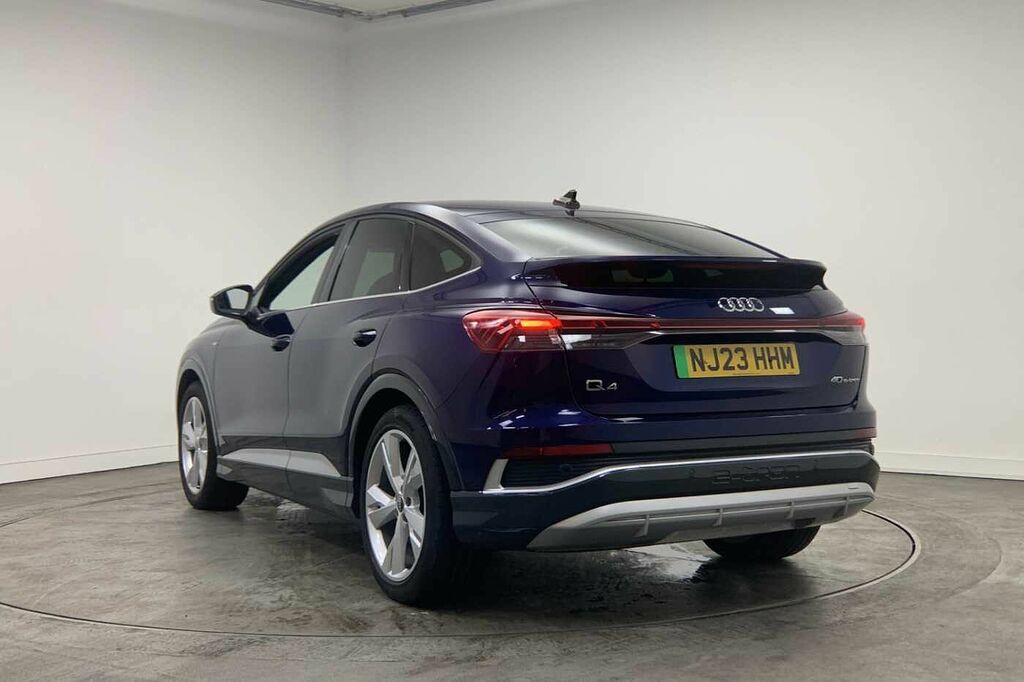 Audi Q4 E Tron Q4 Sportback S Line 40 E-tron 150,00 Kw - 2023 NJ23HHM Blue #3