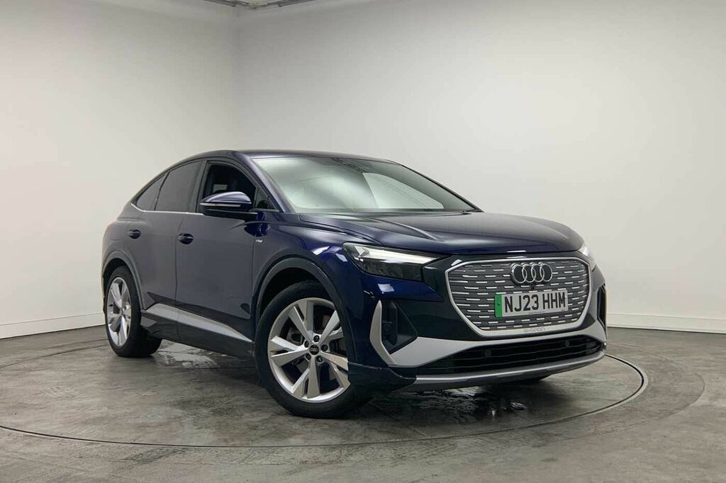 Audi Q4 E Tron Q4 Sportback S Line 40 E-tron 150,00 Kw - 2023 Blue