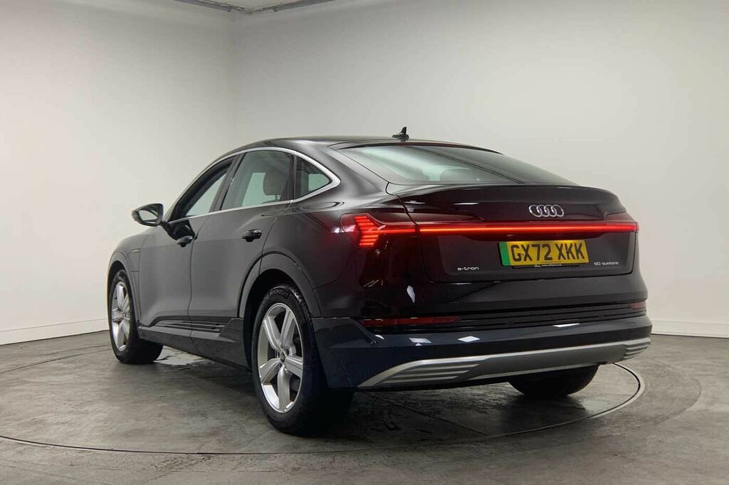 Audi E-tron Sportback Technik 50 Quattro 230,00 Kw - 2022 GX72XKK Black #3