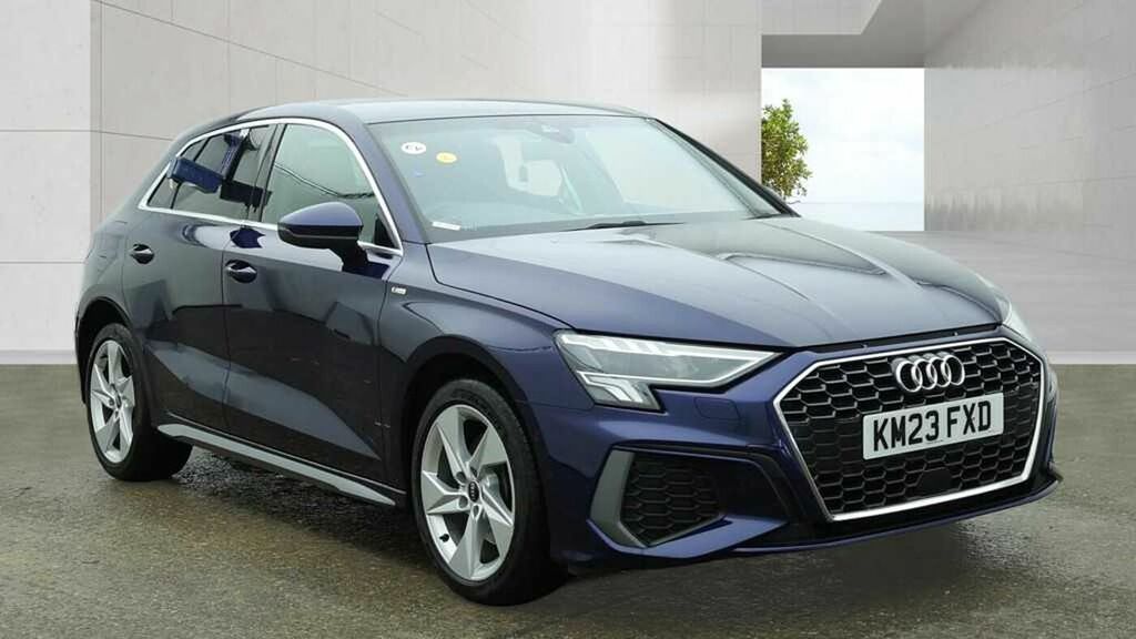 Audi A3 S Line 40 Tfsi E 204 Ps S Tronic - 2023 Blue