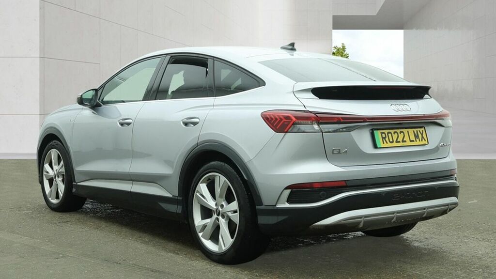 Audi Q4 E Tron Q4 Sportback S Line 40 E-tron 150,00 Kw - 2022 RO22LMX Silver #4
