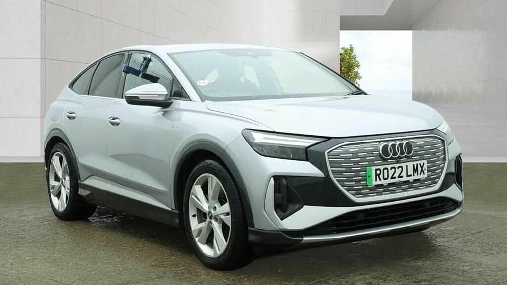 Audi Q4 E Tron Q4 Sportback S Line 40 E-tron 150,00 Kw - 2022 Silver