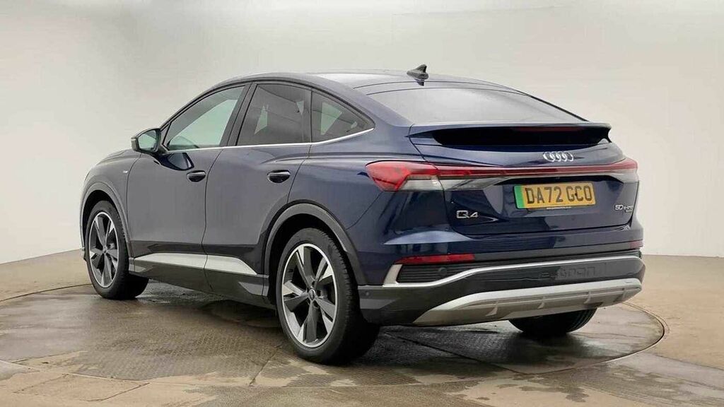 Audi Q4 E Tron Q4 Sportback S Line 50 E-tron Quattro 220,00 Kw - DA72GCO Blue #3