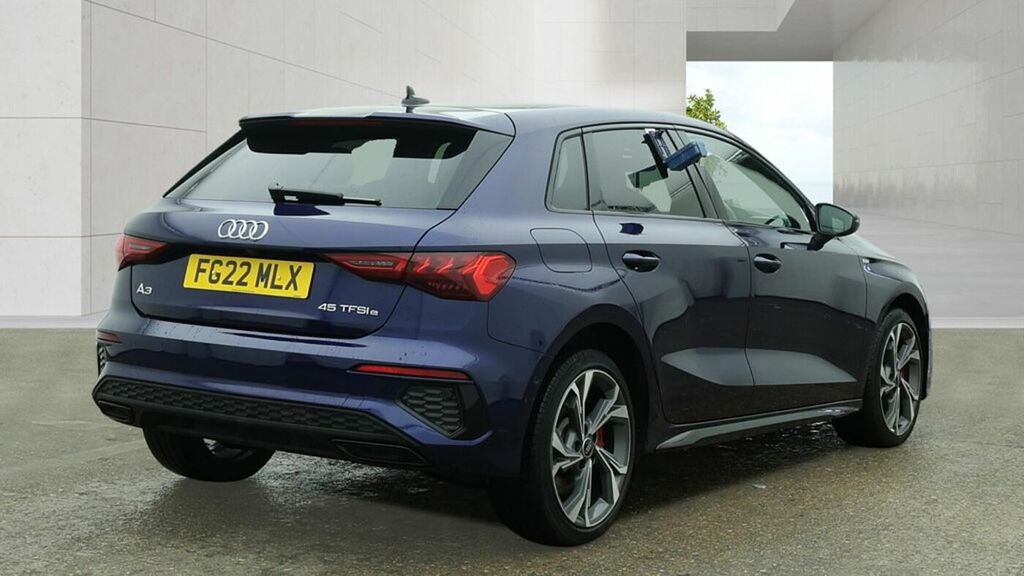 Audi A3 S Line Competition 45 Tfsi E 245 Ps S Tronic - 202 FG22MLX Blue #5