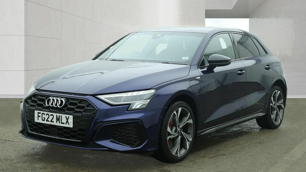 Audi A3 S Line Competition 45 Tfsi E 245 Ps S Tronic - 202 FG22MLX Blue #3