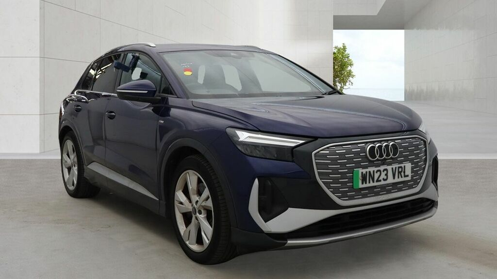 Audi Q4 E Tron Q4 S Line 40 E-tron 150,00 Kw - 2023 Blue