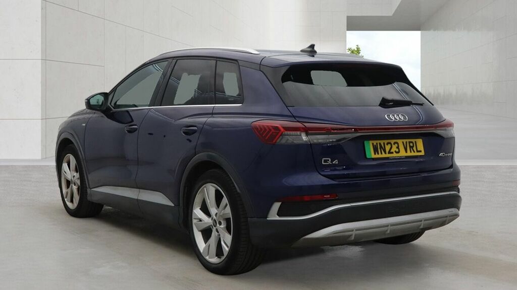 Audi Q4 E Tron Q4 S Line 40 E-tron 150,00 Kw - 2023 WN23VRL Blue #3