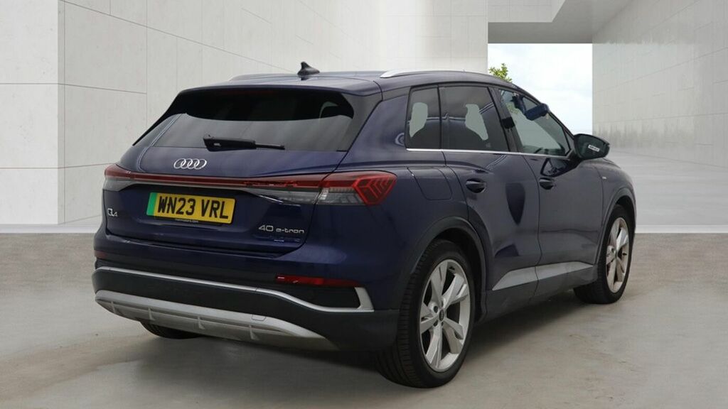 Audi Q4 E Tron Q4 S Line 40 E-tron 150,00 Kw - 2023 WN23VRL Blue #4
