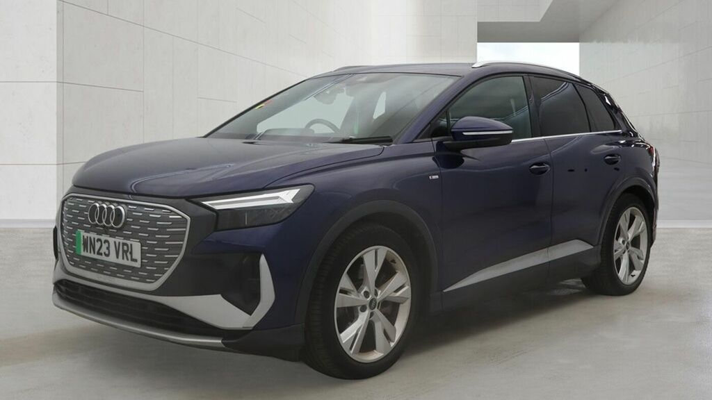 Audi Q4 E Tron Q4 S Line 40 E-tron 150,00 Kw - 2023 WN23VRL Blue #2