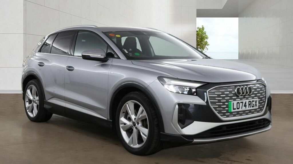 Audi Q4 E Tron Q4 S Line 45 E-tron 210,00 Kw - 2024 Silver