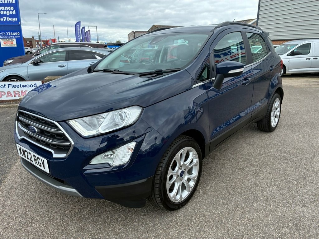 Ford Ecosport 1L Titanium Blue