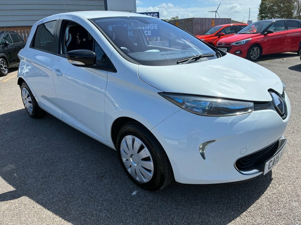 Renault Zoe Hatchback CA15HXR White #2
