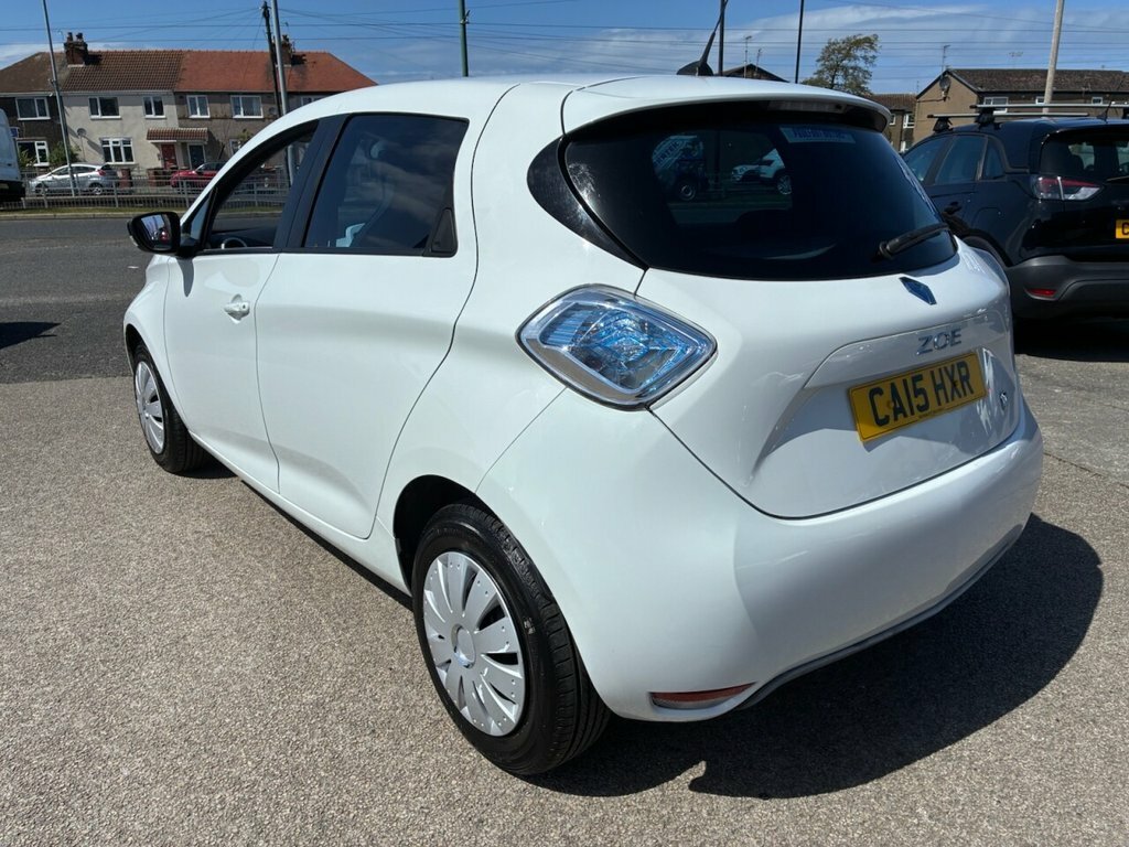 Renault Zoe Hatchback CA15HXR White #5