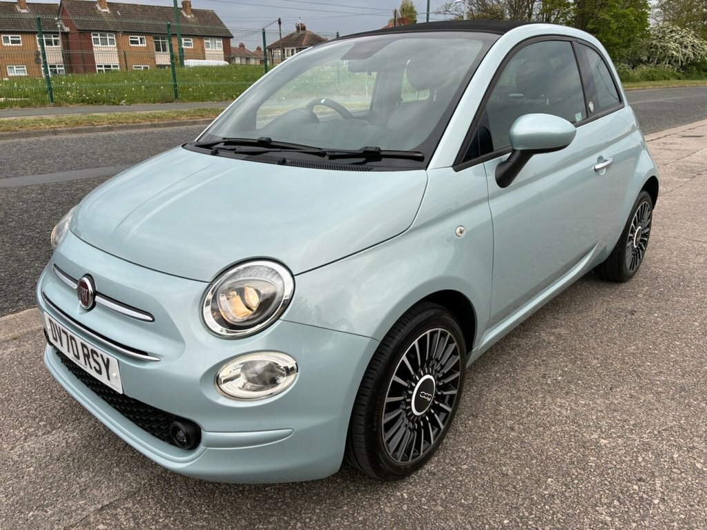Fiat 500C 1L Launch Edition Green