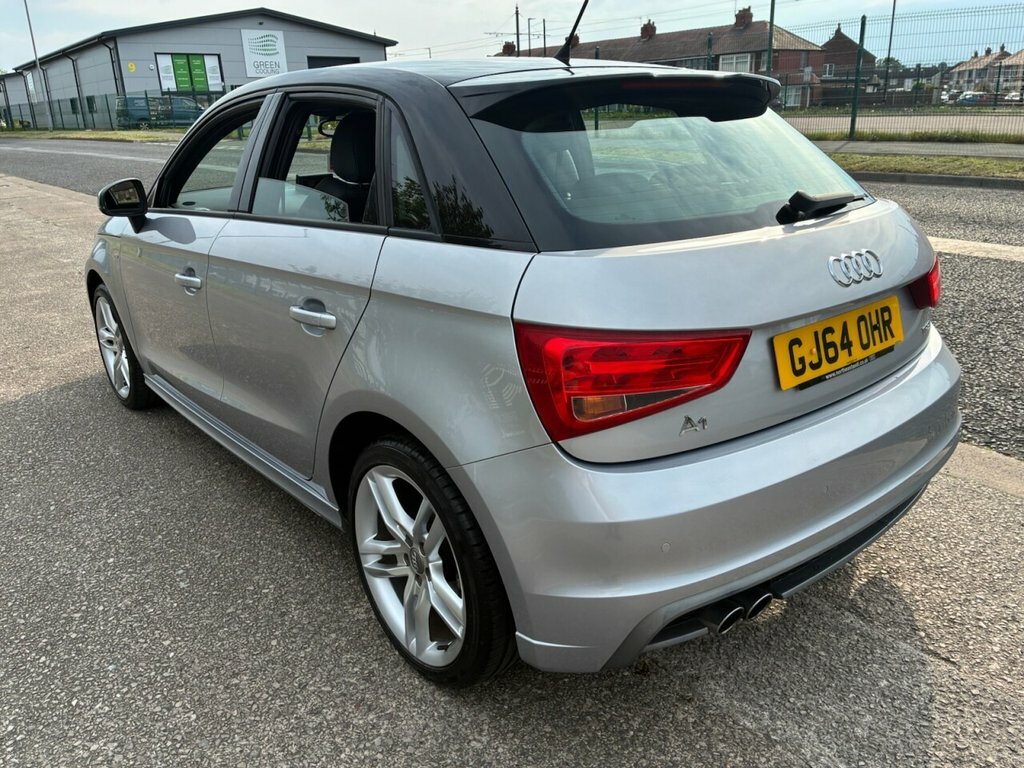 Audi A1 1.4L S Line GJ64OHR Silver #5