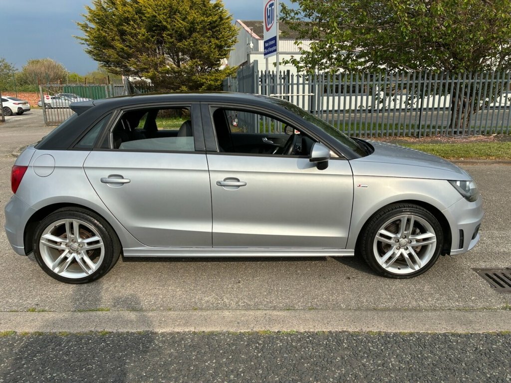 Audi A1 1.4L S Line GJ64OHR Silver #4