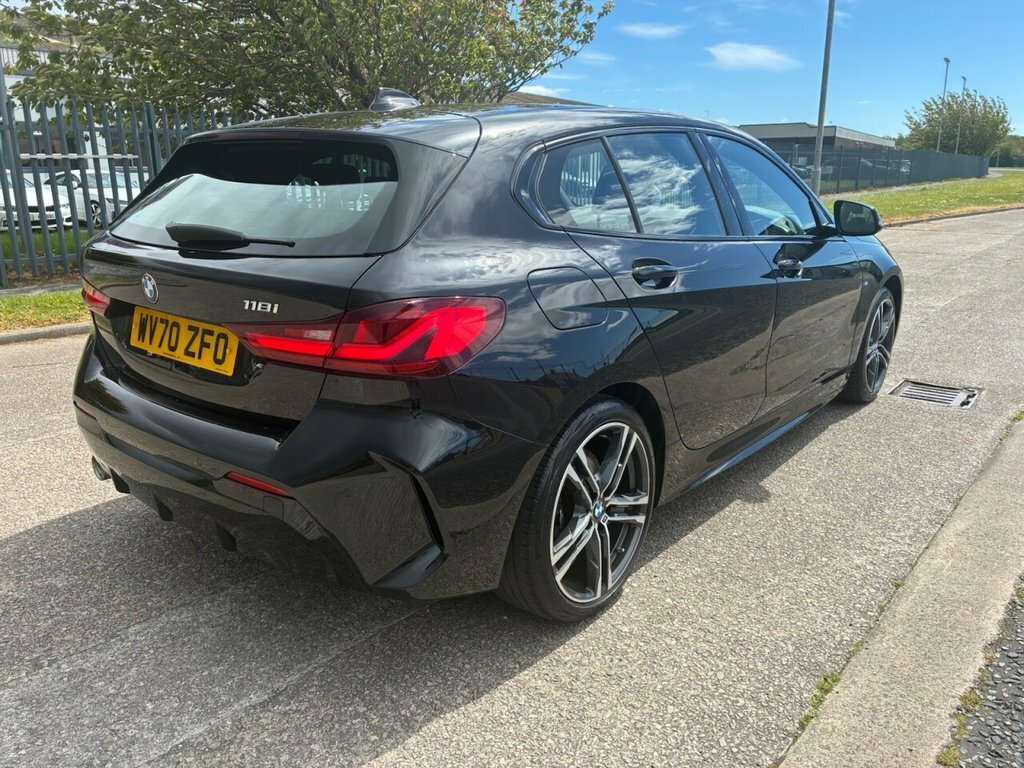 BMW 1 Series 1.5L M Sport WV70ZFO Black #6