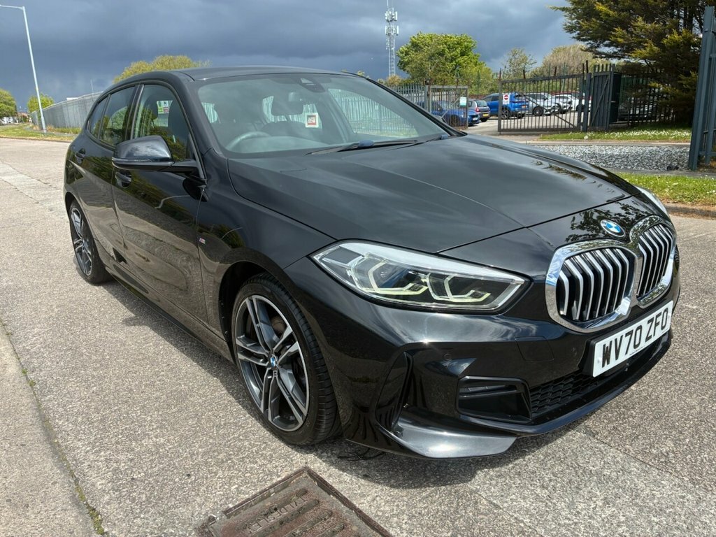BMW 1 Series 1.5L M Sport WV70ZFO Black #2