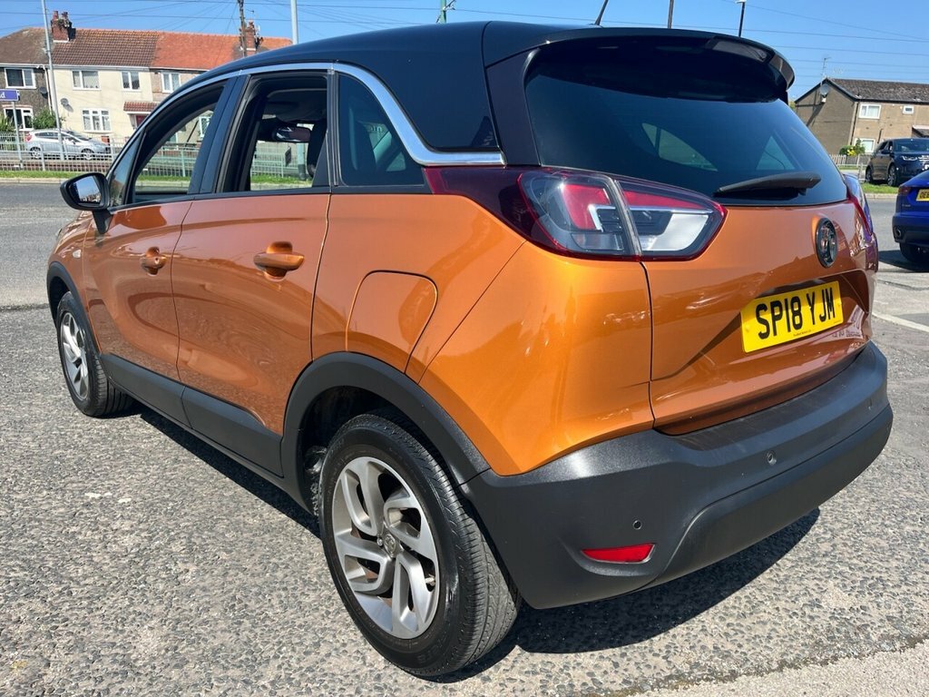 Vauxhall Crossland X 1.6L Tech Line Nav SP18YJM Orange #6