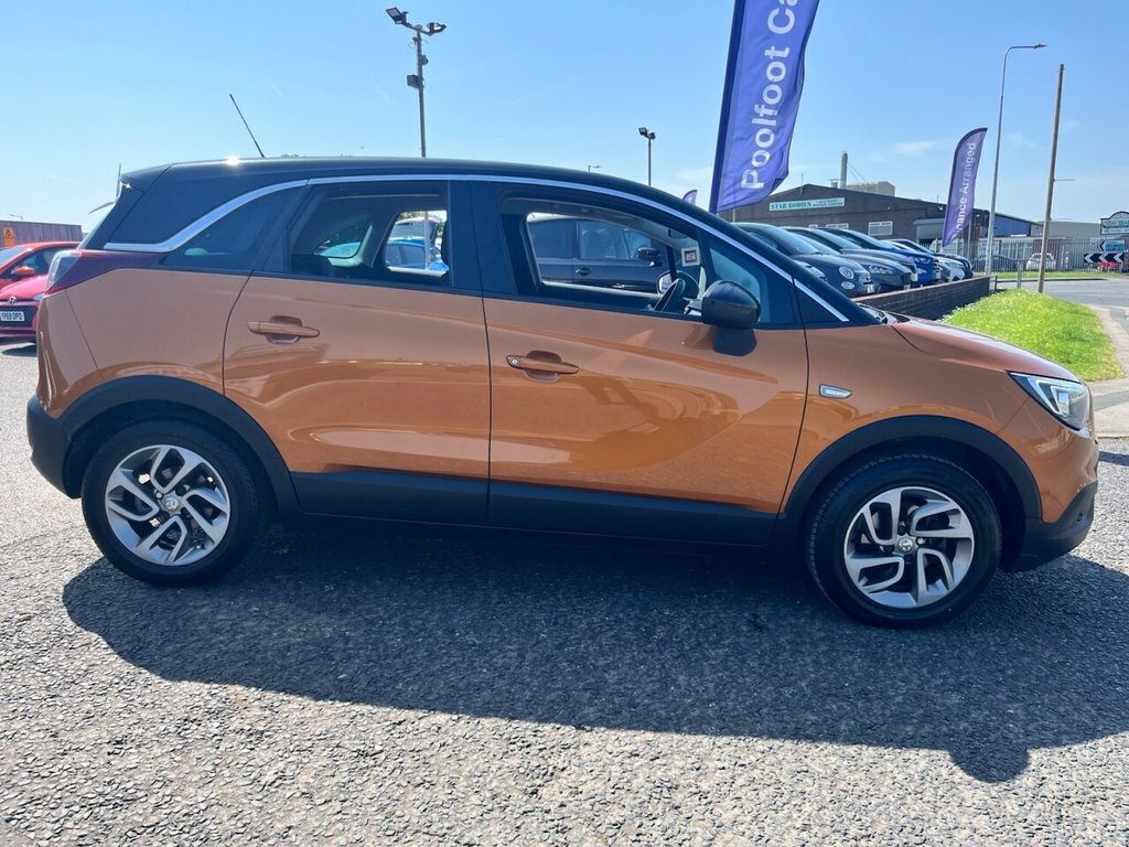 Vauxhall Crossland X 1.6L Tech Line Nav SP18YJM Orange #5