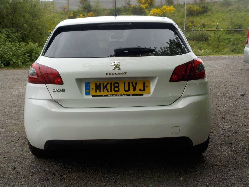 Peugeot 308 1.5 Bluehdi Allure Euro 6 S S MK18UVJ Black #4
