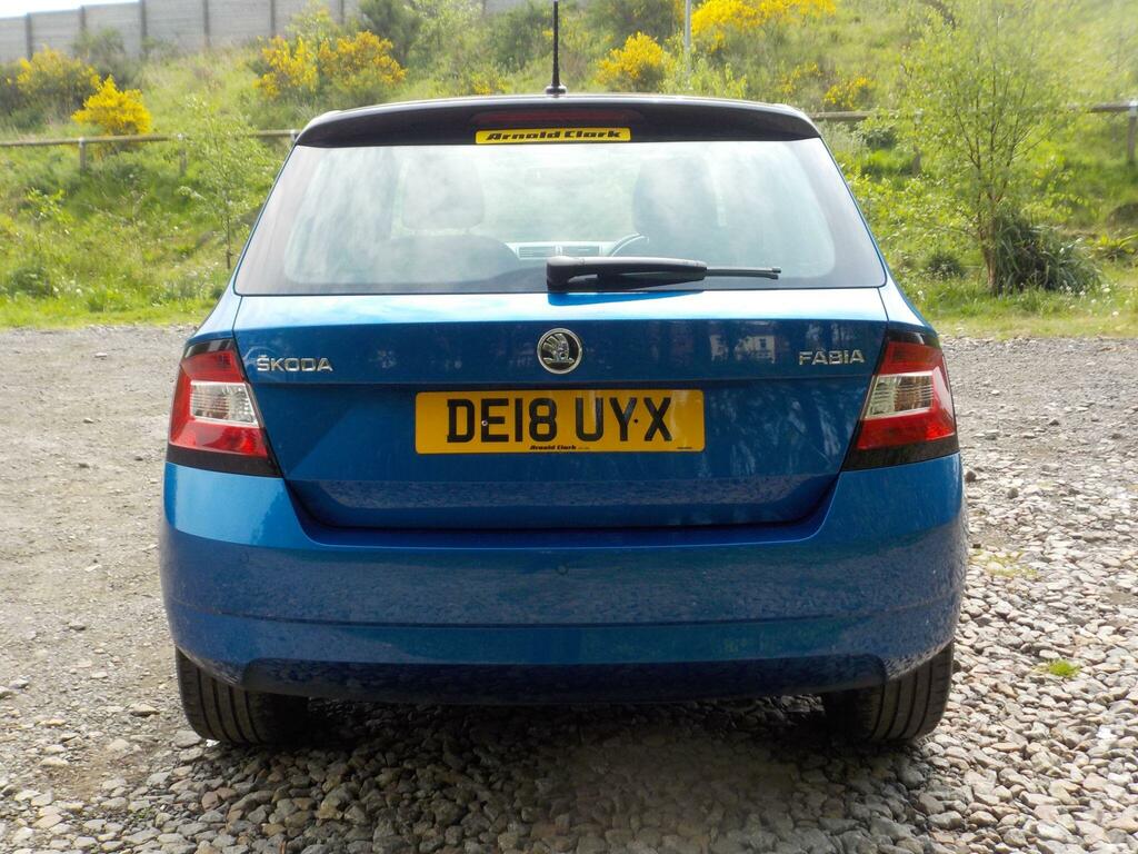 Skoda Fabia 1.0 Colour Edition Euro 6 S S DE18UYX Blue #4
