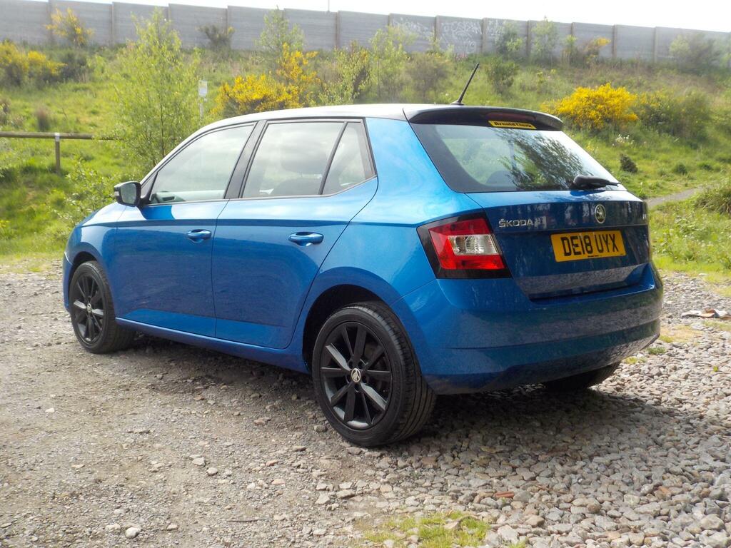 Skoda Fabia 1.0 Colour Edition Euro 6 S S DE18UYX Blue #3