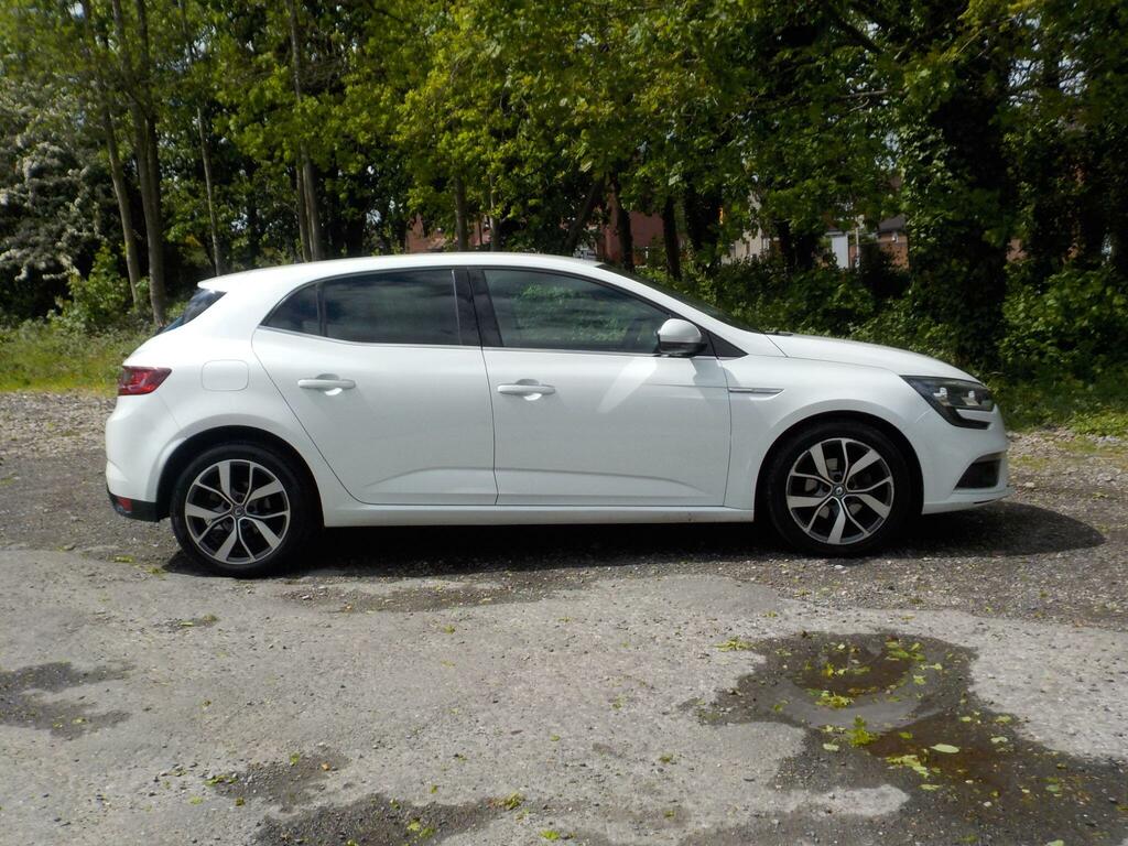 Renault Megane 1.5 Dci Dynamique S Nav Euro 6 S S BD66LYT White #6