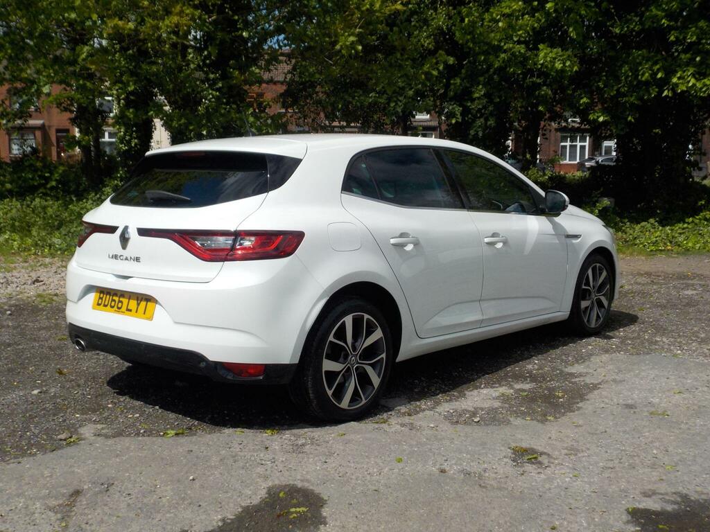 Renault Megane 1.5 Dci Dynamique S Nav Euro 6 S S BD66LYT White #5