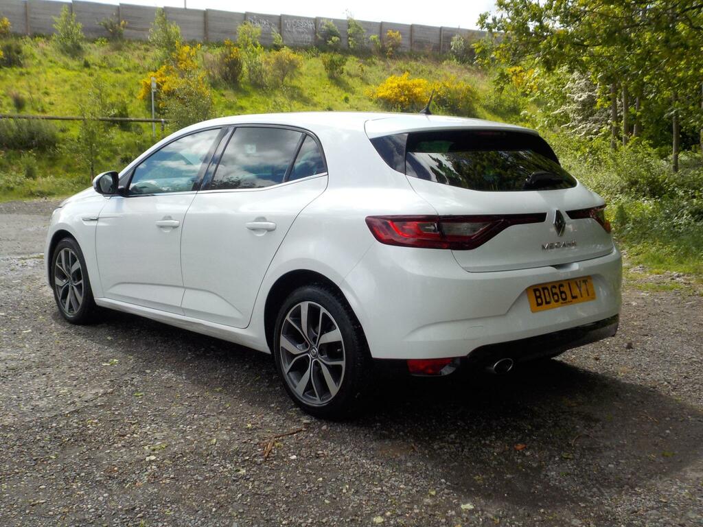 Renault Megane 1.5 Dci Dynamique S Nav Euro 6 S S BD66LYT White #3