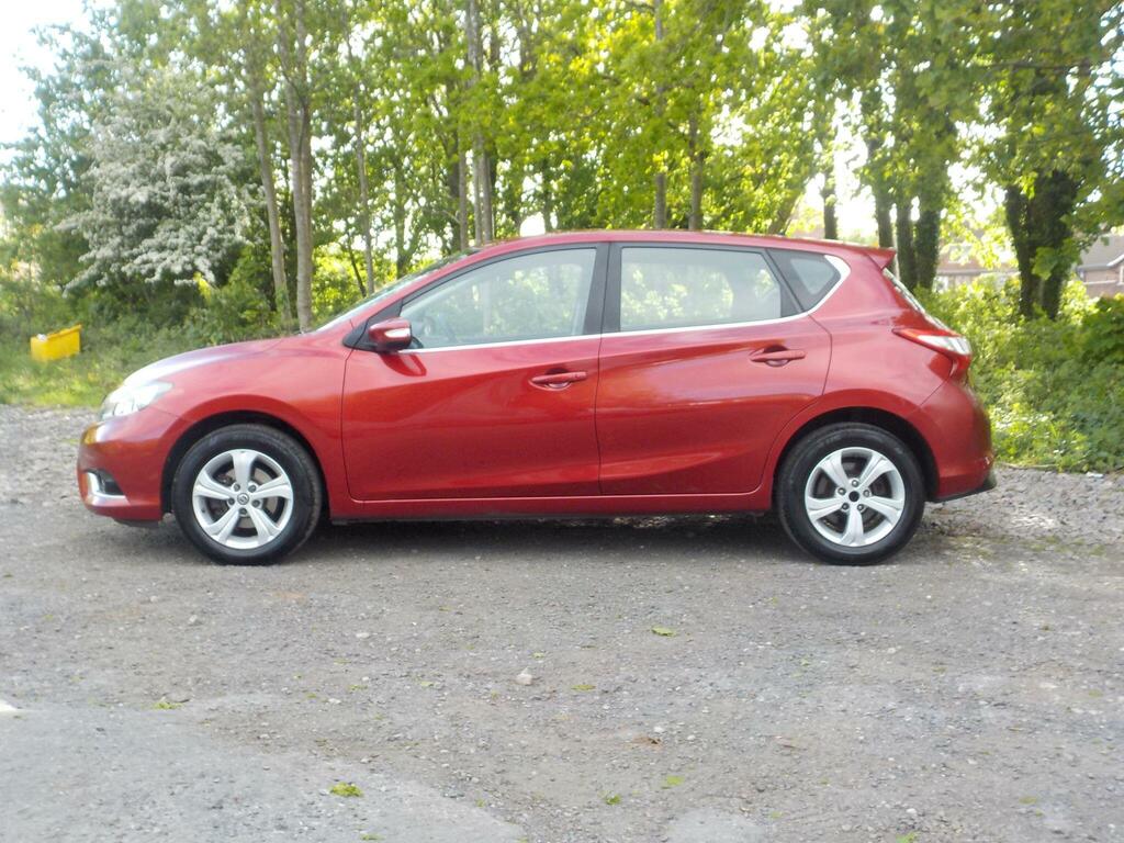 Nissan Pulsar 1.2 Dig-t Acenta Euro 6 S S BV66WUY Red #2